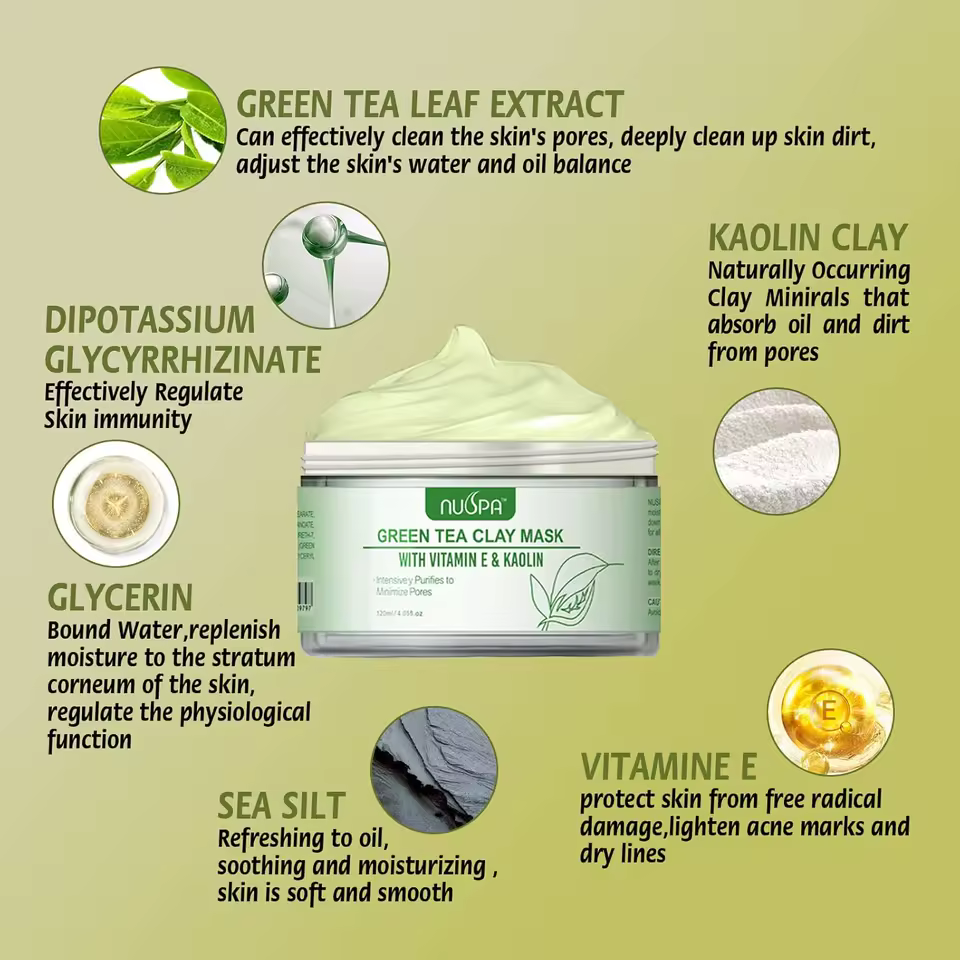 Green Tea Clay Mask - view 4