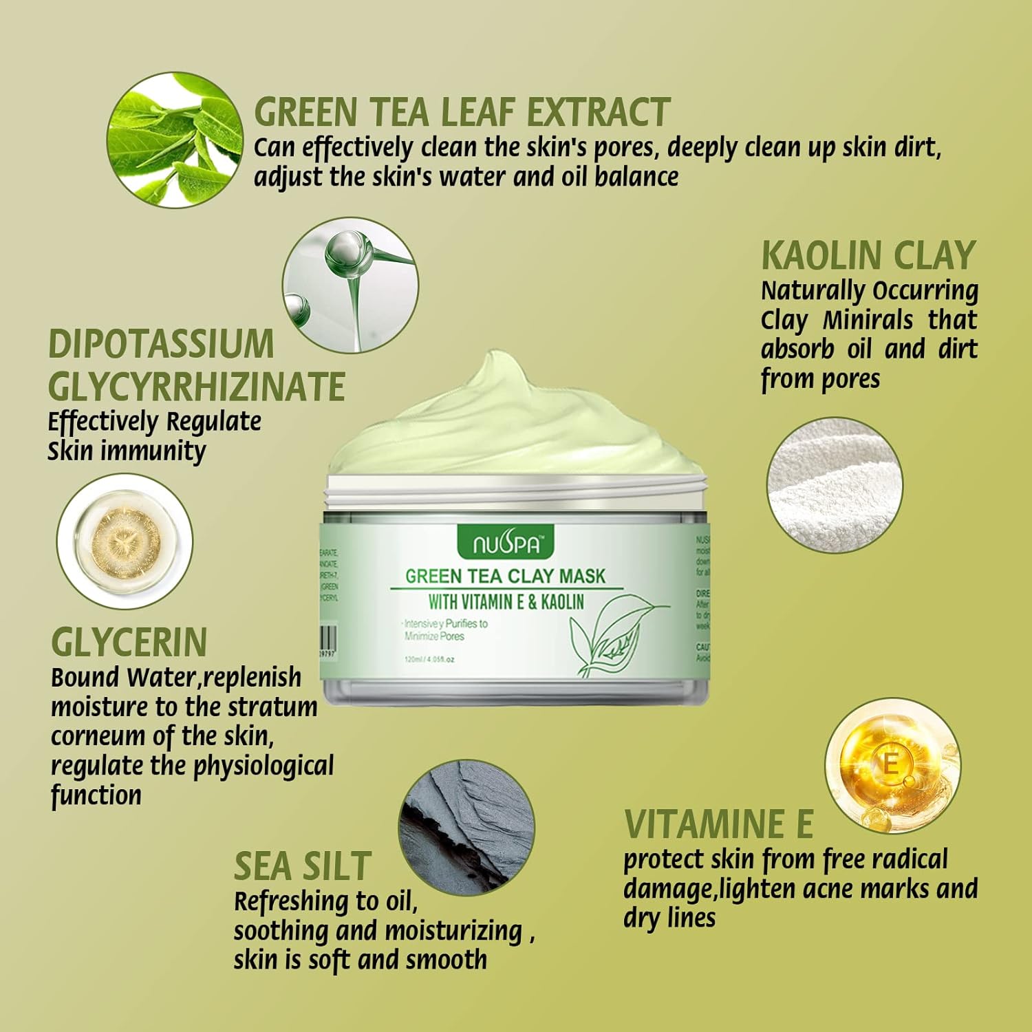 Green Tea Clay Mask - view 11