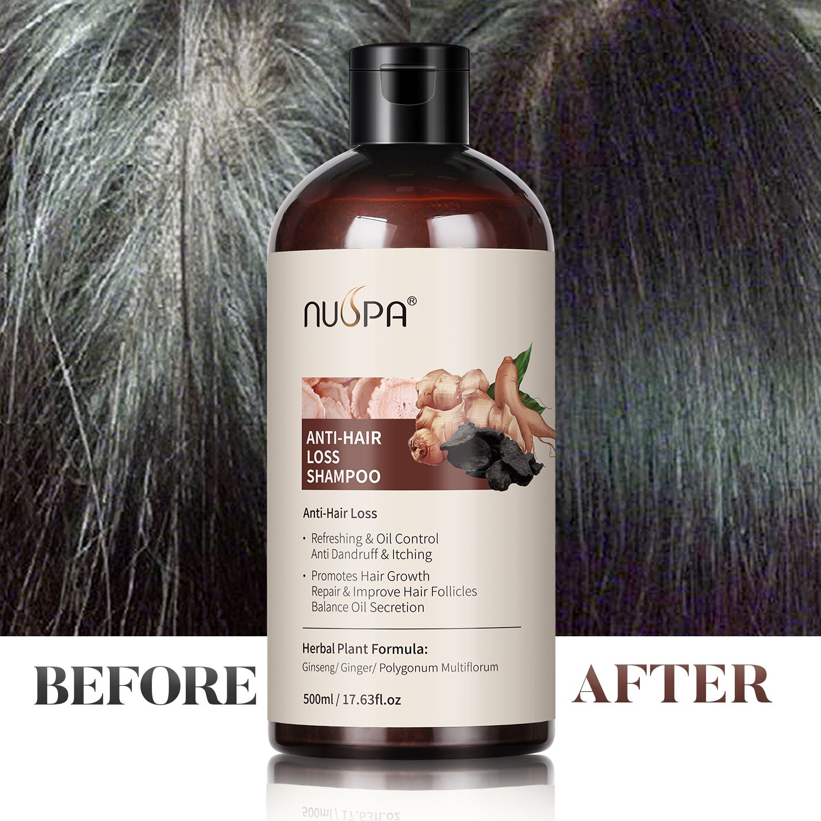 Ginger Anti Hair Loss & Growth Shampoo - view 10