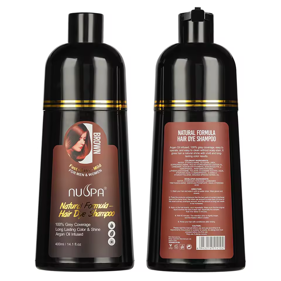 3-in-1 Plant Extract Black Hair Dye Shampoo - view 3