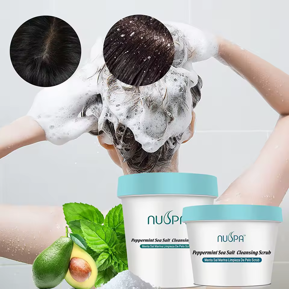 Peppermint Sea Salt Scalp Scrub - view 7
