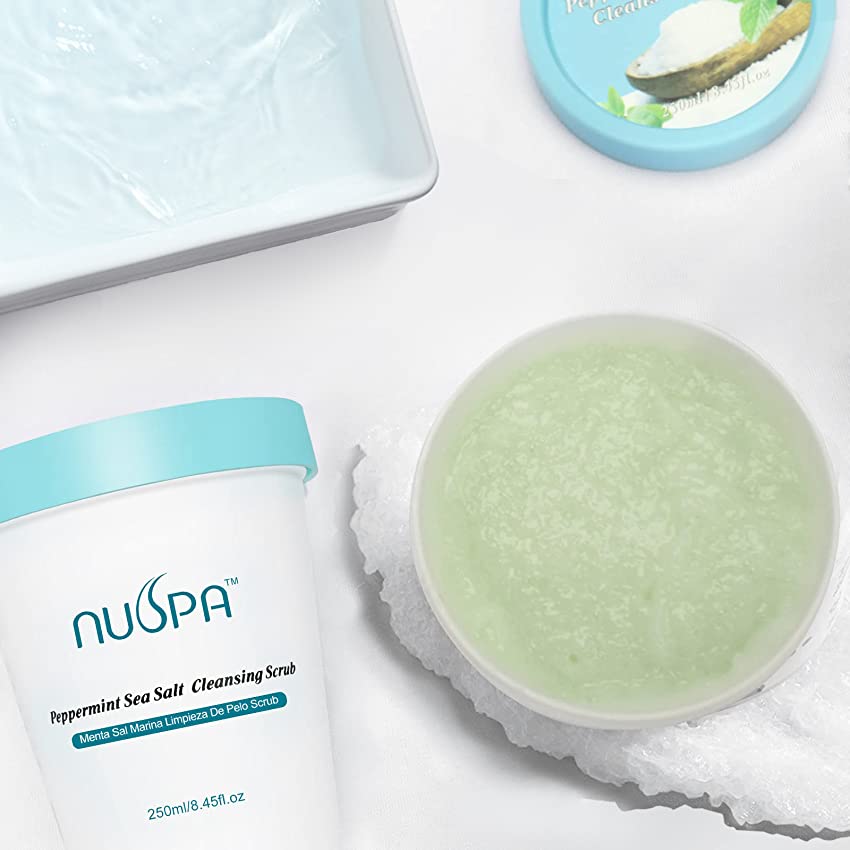 Peppermint Sea Salt Scalp Scrub - view 10