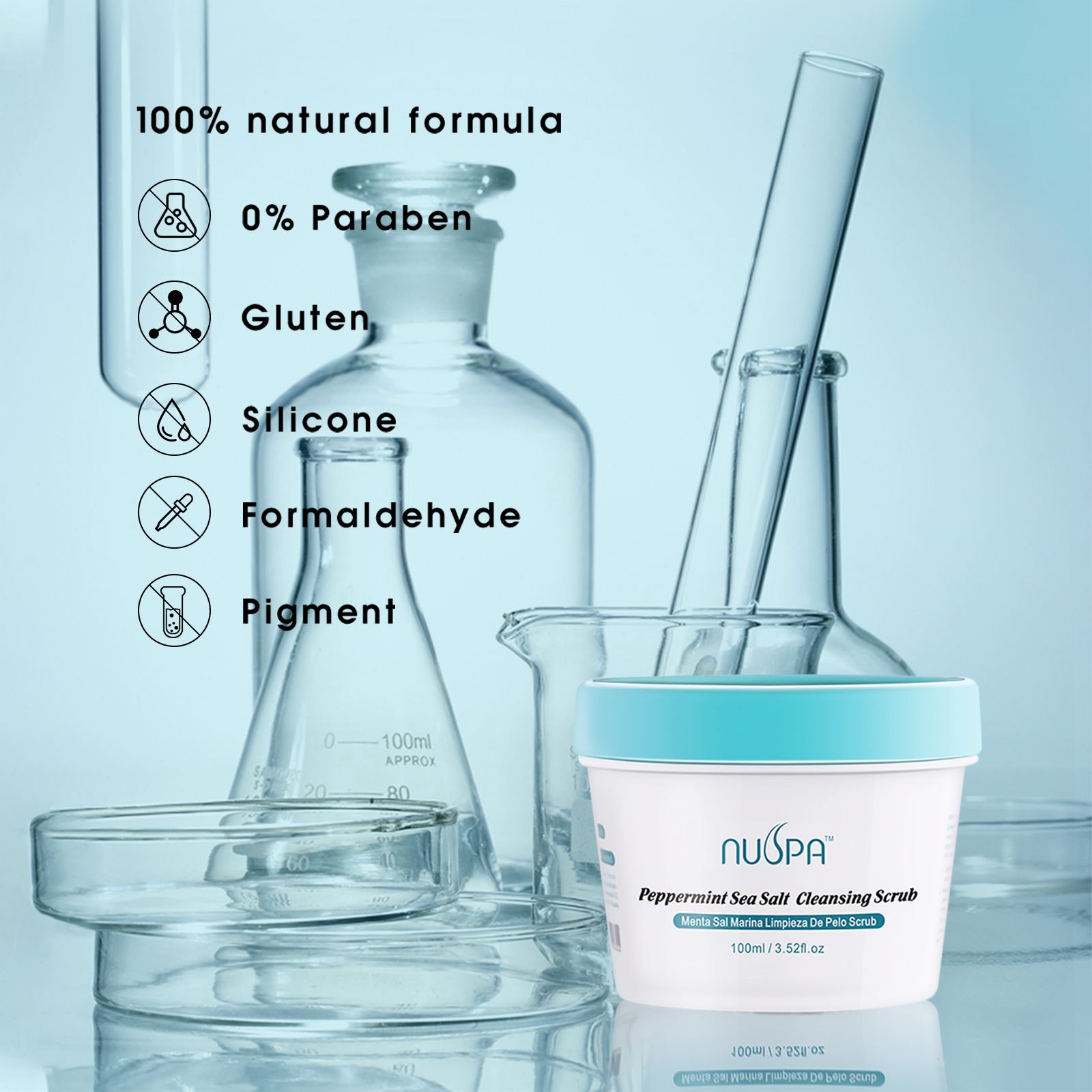 Peppermint Sea Salt Scalp Scrub - view 12