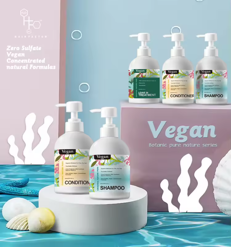 Vegan Nourishing Anti Hair Loss Shampoo - view 3