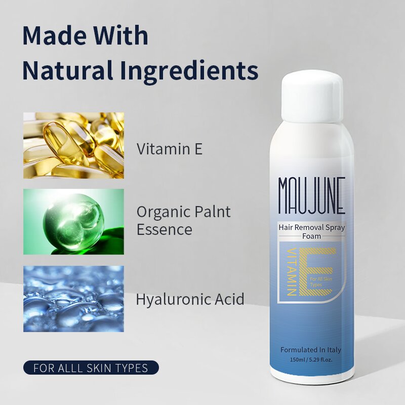Natural Hair Removal Spray Foam - view 11