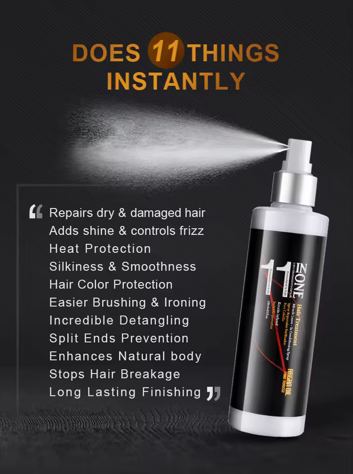 Argan Oil 11-in-1 Heat Protection Spray - view 5