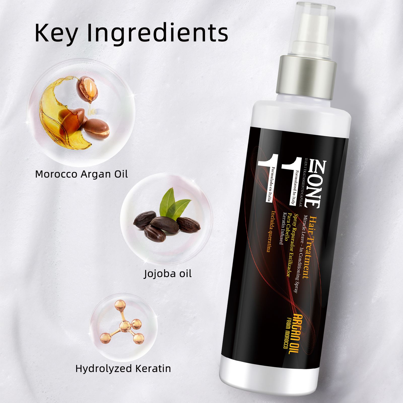 Argan Oil 11-in-1 Heat Protection Spray - view 11