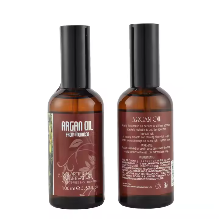 Moroccan Argan Oil Damaged Hair Repair Serum - view 8
