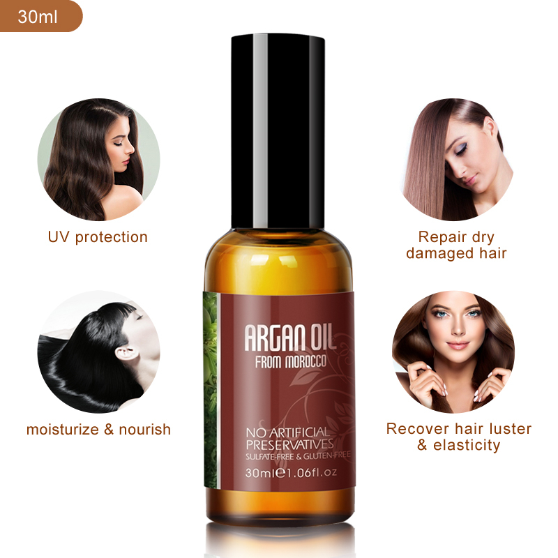 Moroccan Argan Oil Damaged Hair Repair Serum - view 11