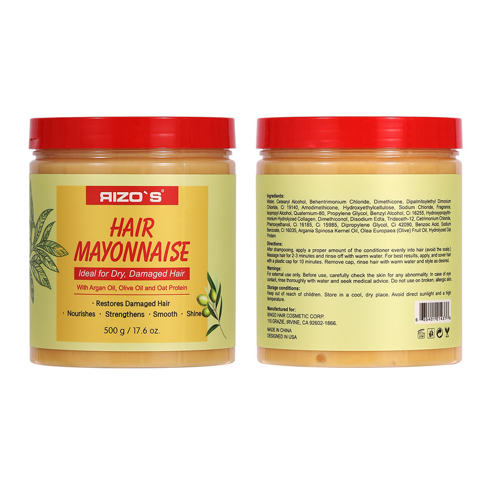 500g Olive Oil Mayonnaise Curly Hair Mask - view 2