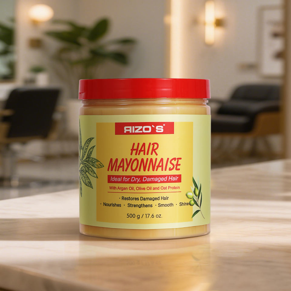 500g Olive Oil Mayonnaise Curly Hair Mask - view 3
