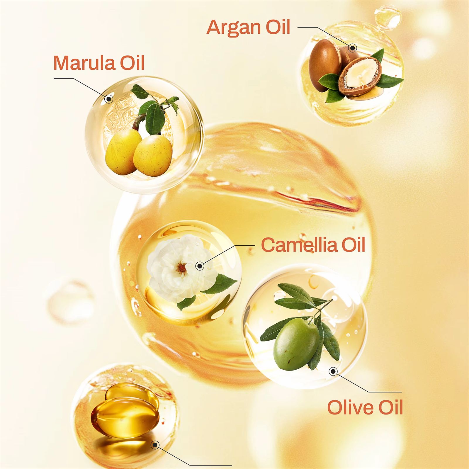 Argan Oil Anti-Frizz Smoothing Hair Oil - view 11