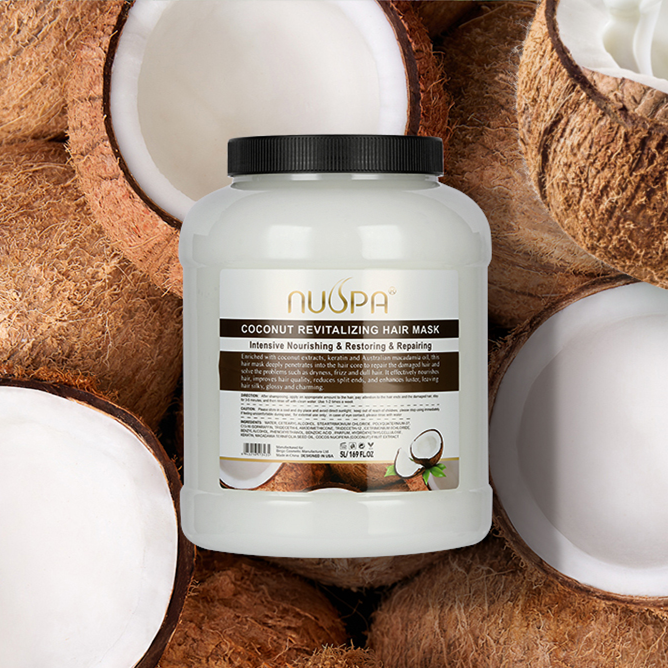 5L Nuspa Salon Hair Mask Cream Vegan Formula Organic Strawberry - view 10